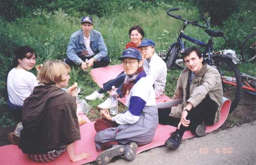 Our outdoor bike trip